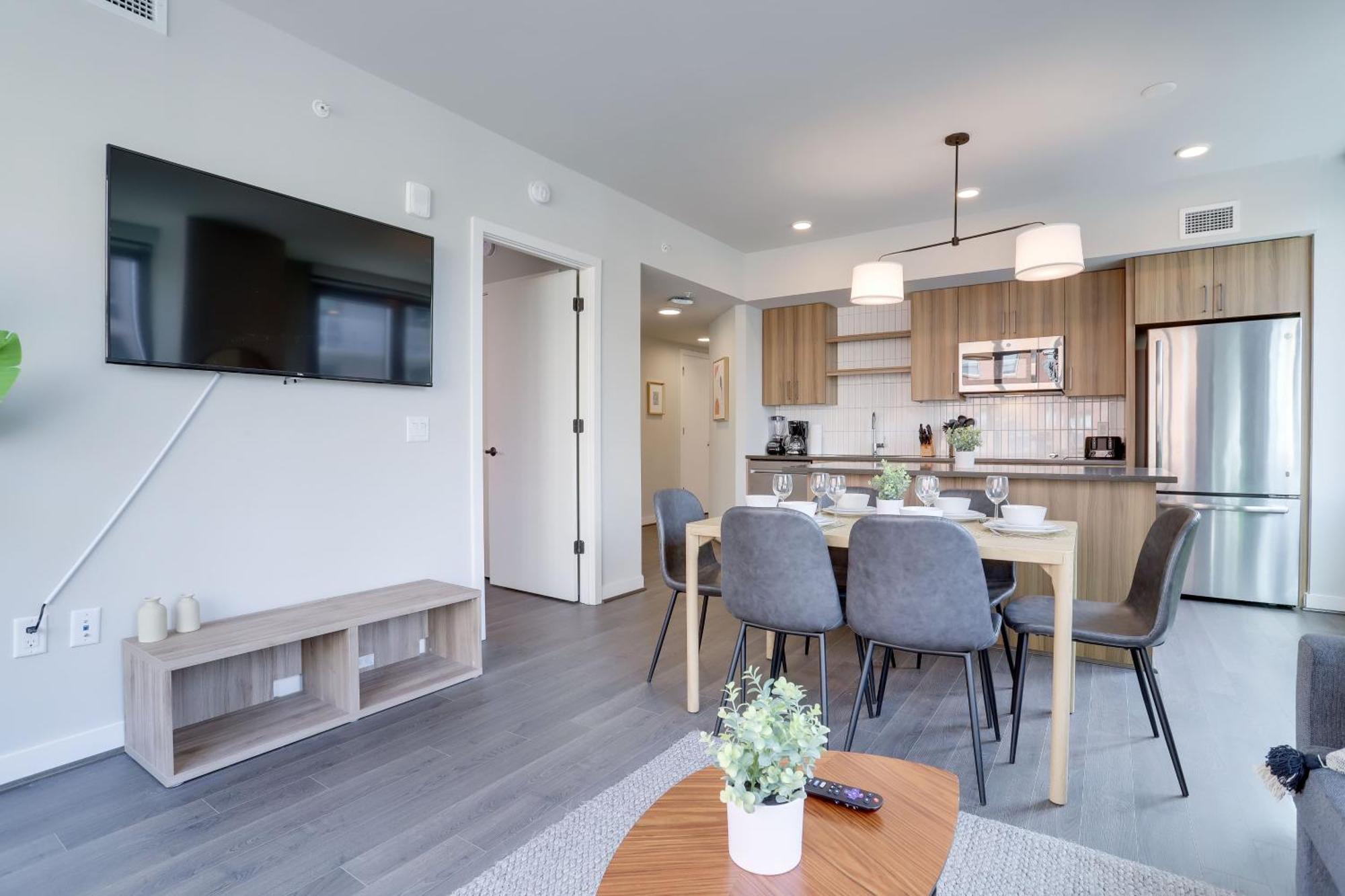 Stylish Condo At Clarendon With Rooftop Views Arlington Eksteriør bilde