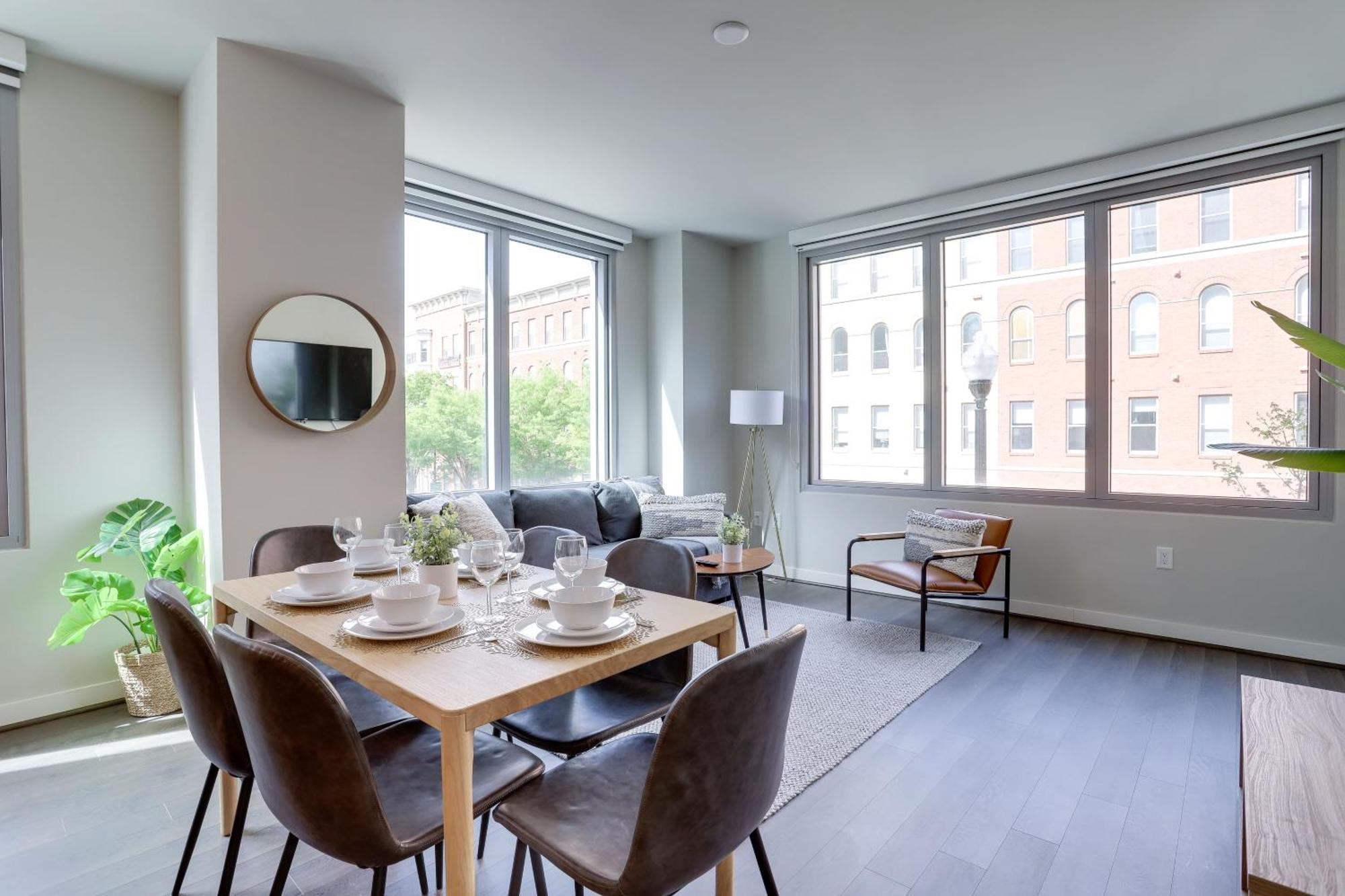 Stylish Condo At Clarendon With Rooftop Views Arlington Eksteriør bilde